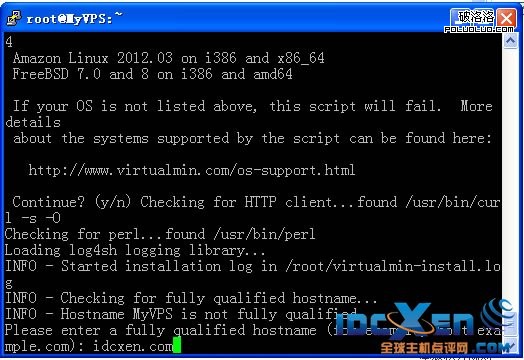 Linux VPS教程之：CentOS系统安装Virtualmin管理面板 http://www.xinycx.com信源创想工作室